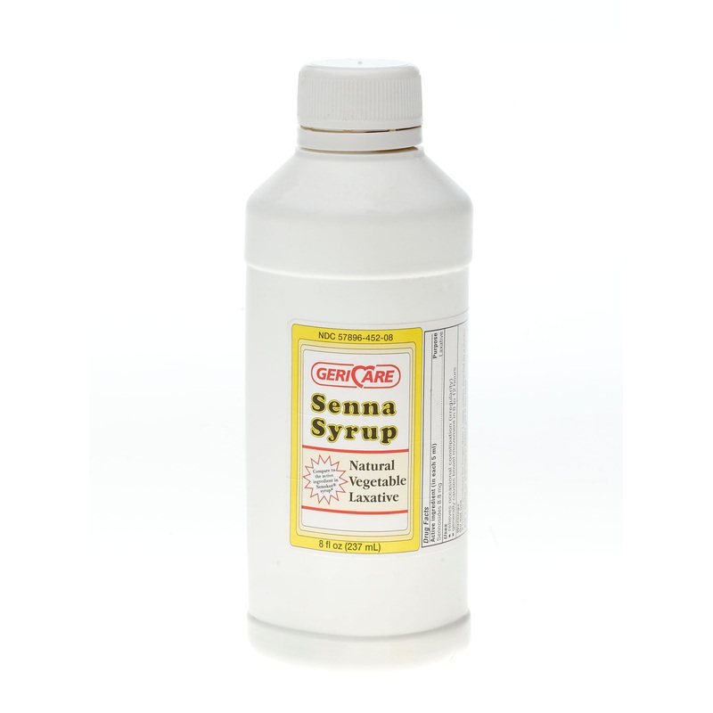Senna Syrup, 8oz bottle