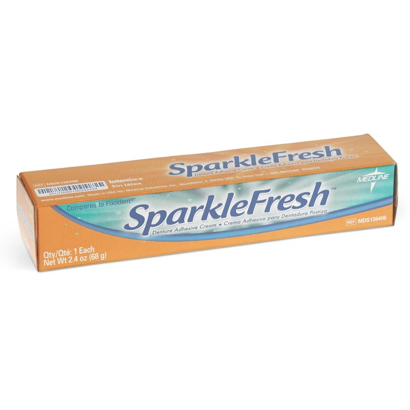 Sparkle Fresh Denture Adhesive