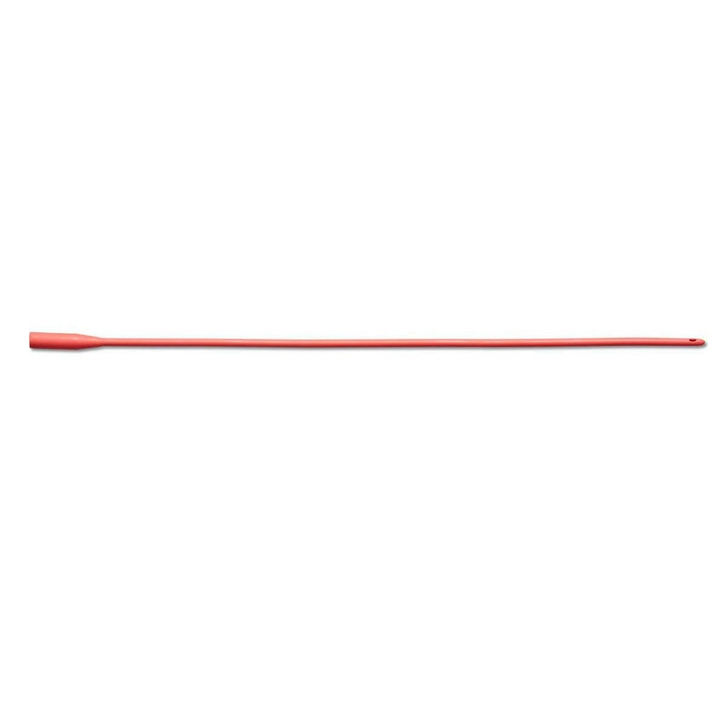 Sterile Red Rubber Urethral Catheter, Various Sizes