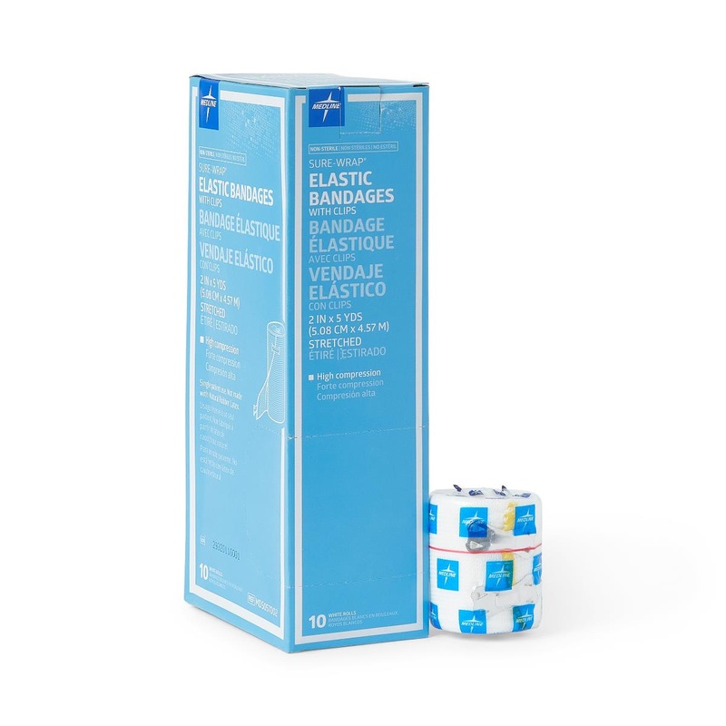 Sure-Wrap Elastic Bandages|2″ x 5 YDS|3″ x 5 YDS|4″ x 5 YDS|6″ x 5 YDS