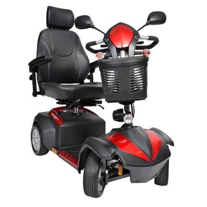 Ventura 4 Wheel DLX  Scooter|18″W X18″D Seat|20″Wx18″D Seat  +$50