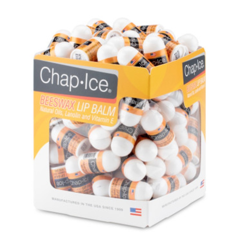 Chap-Ice Beeswax Mini Lip Balms 100/Box
