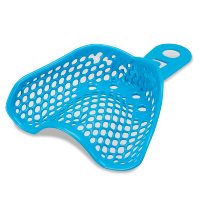 CTrays Metal Impression Trays Large (Blue) Upper Arch 12/Pack