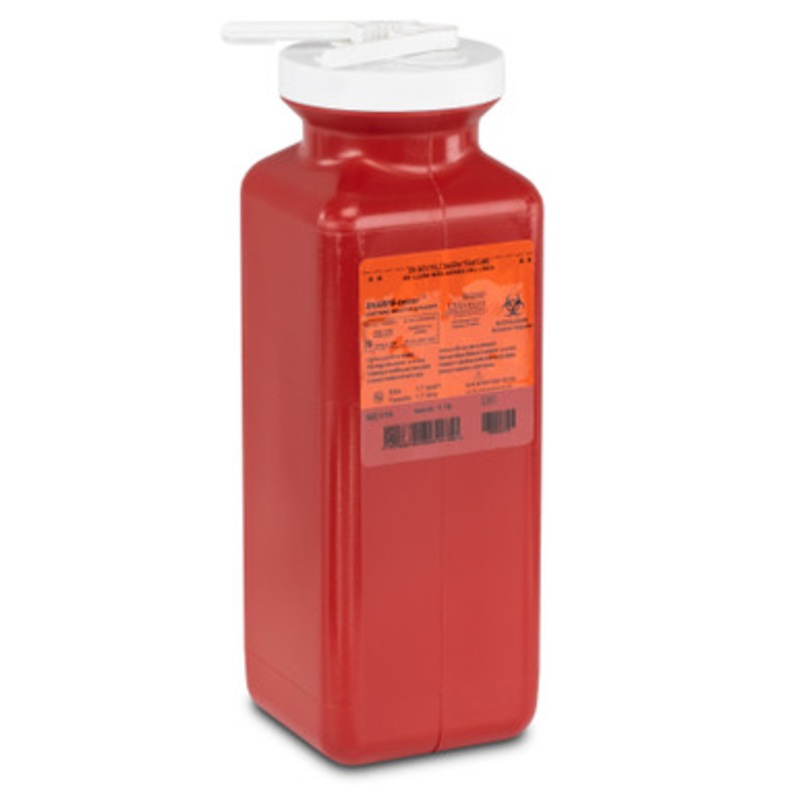 Non-Stackable 1.7-Quart Sharps-Tainers