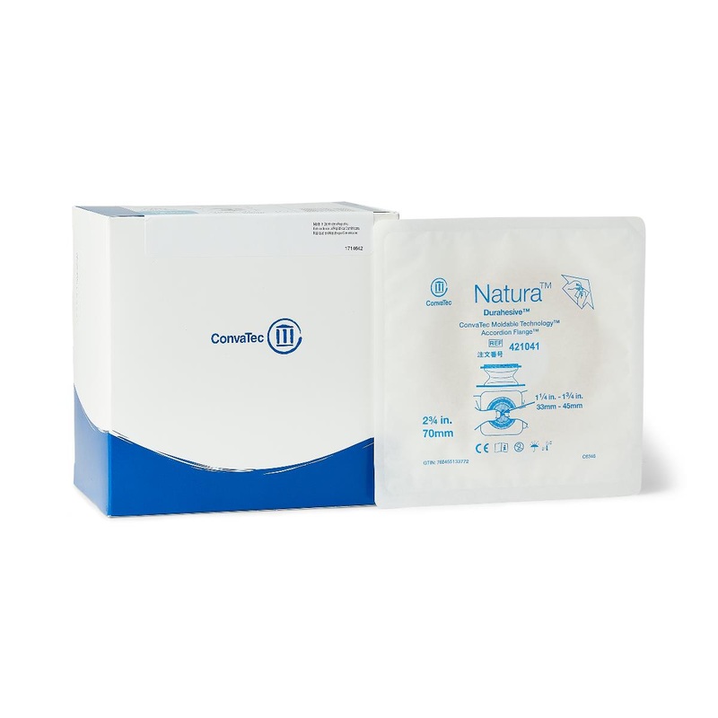 Ostomy Barrier Natura Moldable Durahesive Adhesive Flange