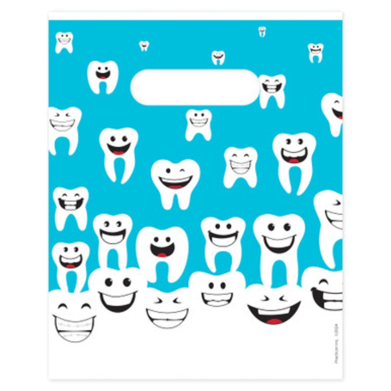 8 x 10 Happy Molars Bags 100/Pack