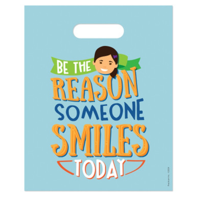 8 x 10 Smiling Memojis Bags 100/Pack