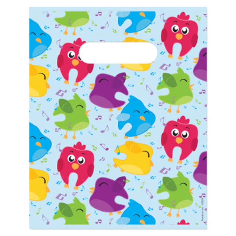 8 x 10 Tweety Molars Scatter Print Bags 100/Pack