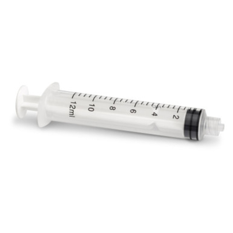 12CC Luer Lock Syringes 100/Box