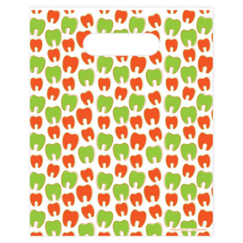 8 x 10 Many Mini Molars Scatter Print Bags 100/Pack