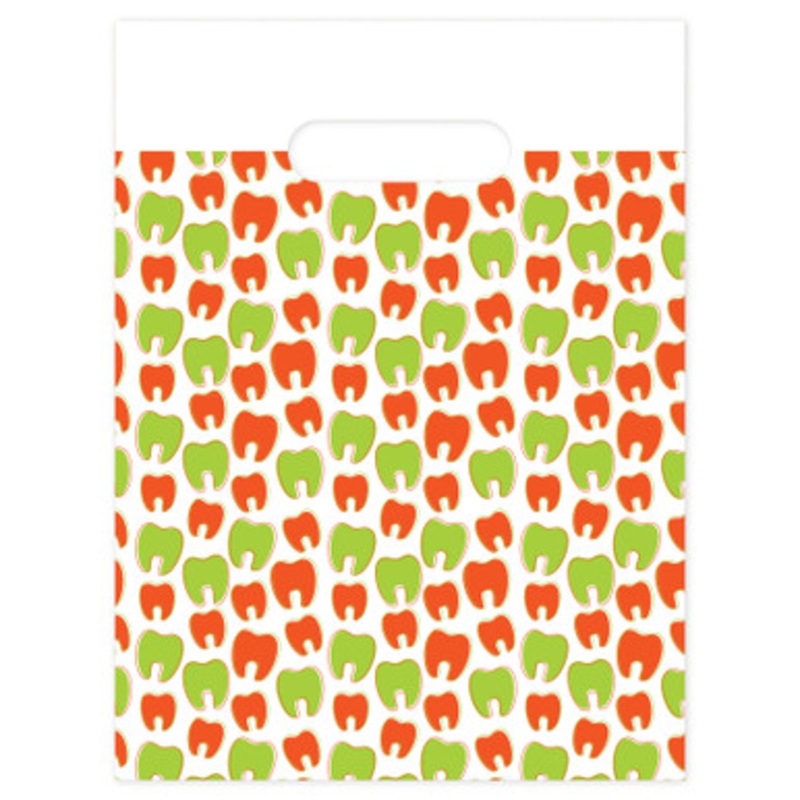 9 x 12 Many Mini Molars Scatter Print Bags 100/Pack