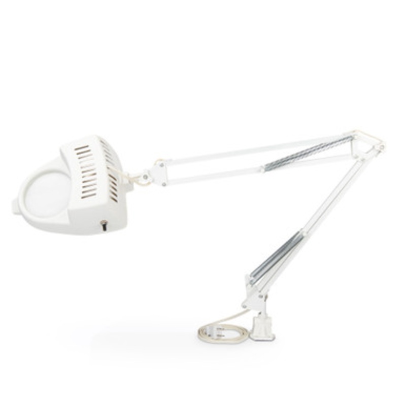 Articulated Lamp with Deluxe Magnifier
