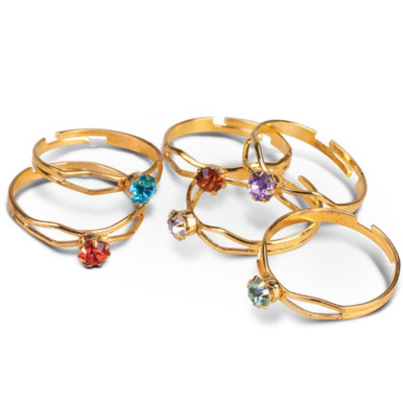Birthstone Ring Assortment 36/Box