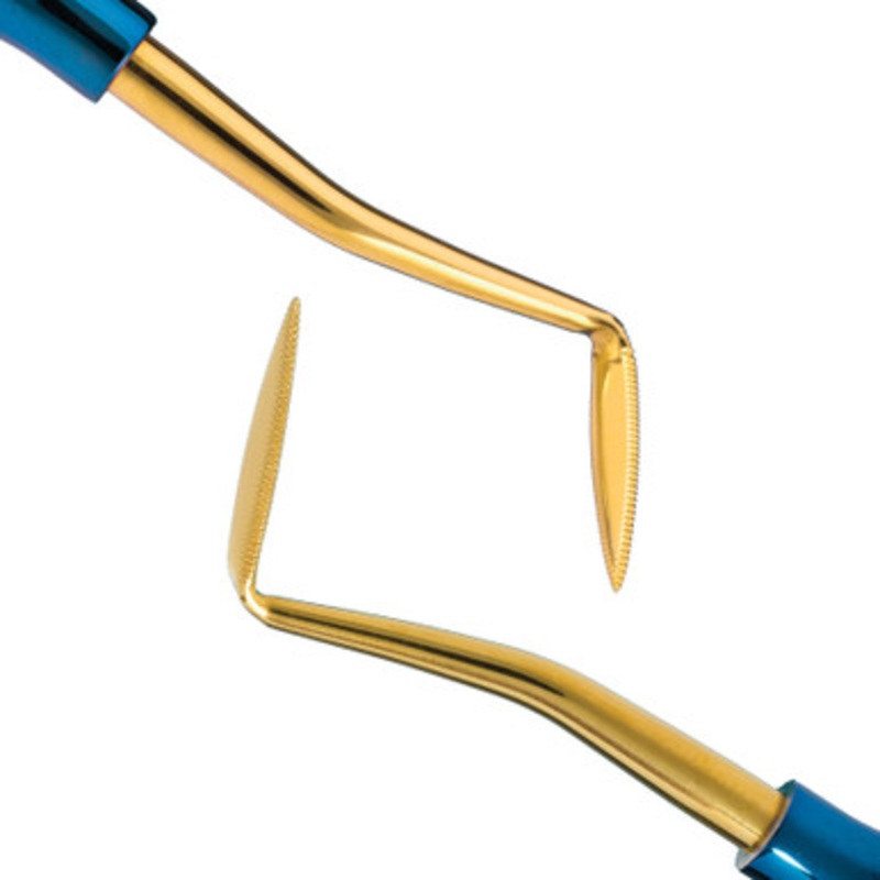 Laschal MSP-2F Moderate Flexibility Micro-Serrated Periotome