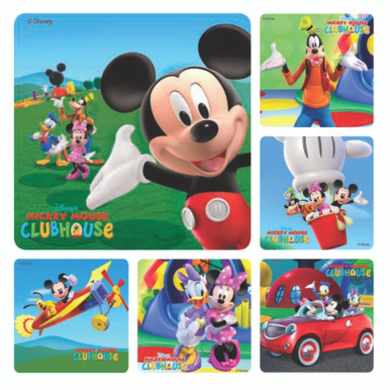 Mickey Mouse Clubhouse Stickers 100/Roll