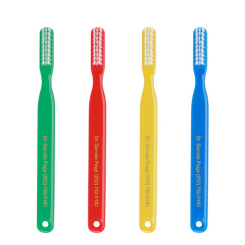 Personalized PRACTIvalu Child Toothbrushes 144/Box