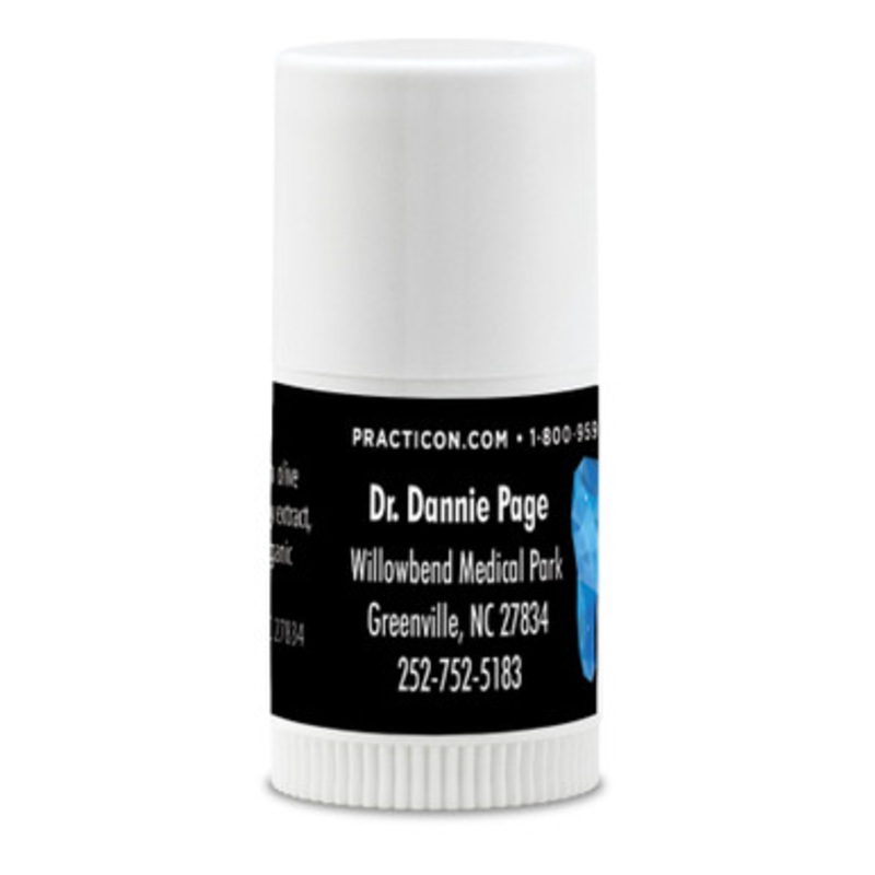 Personalized Tooth Gem Mini Lip Balms 250/Case