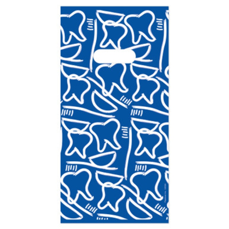 6 X 12 Dental Drawings Scatter Print Bags