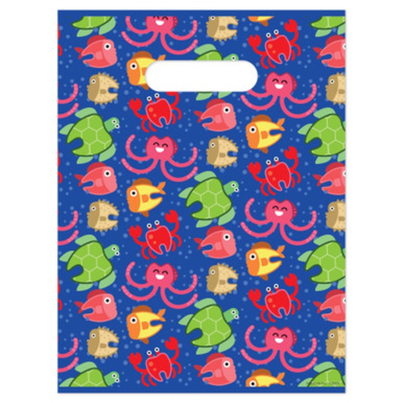 9 x 12 Molar Ocean Friends Scatter Print Bags 100/Pack