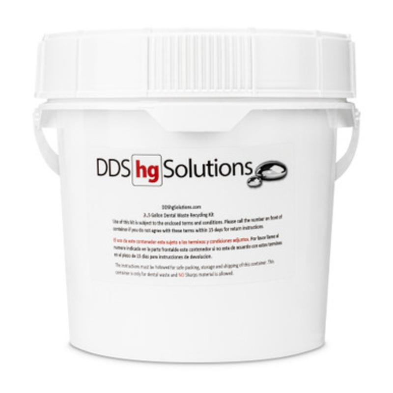 DDShg Solutions 3.5 Gallon Dental Waste Recycling Kit