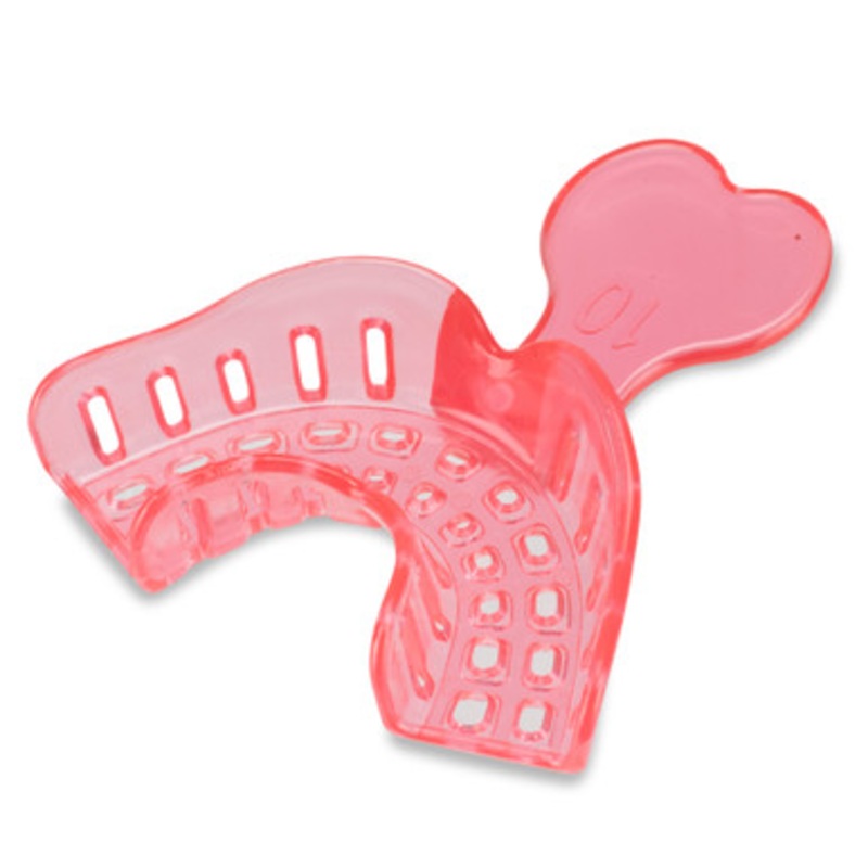 UNiPACK Color-Brite Anterior Lower Impression Trays 12/Pack