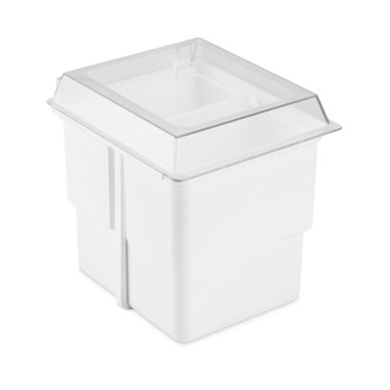ZIRC Organizer Storage Tub with Clear Cover