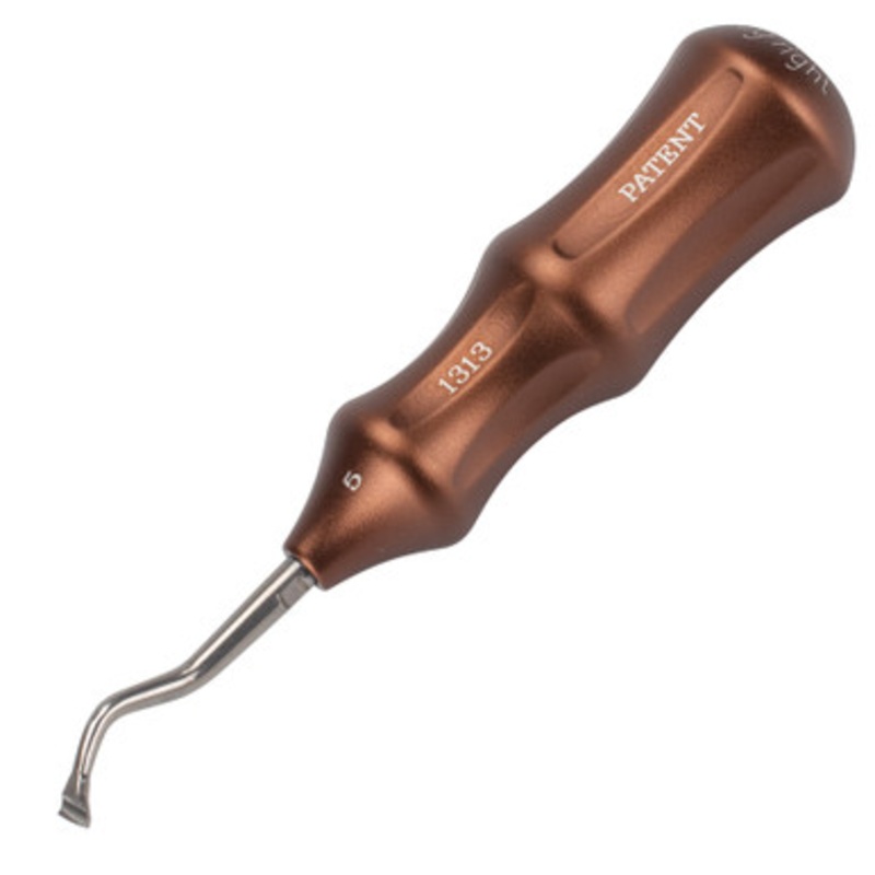 3.0mm Flag Right (Brown) Tooth/Root Extractor