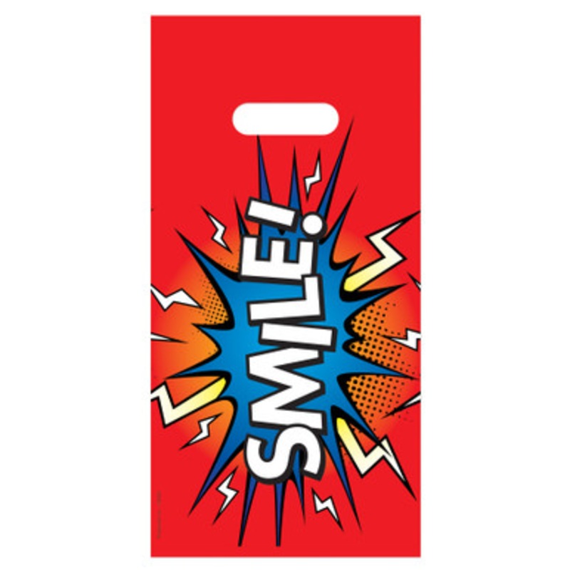 6 x 12 Electric Smile Bags 100/Pack