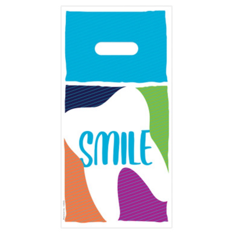 6 x 12 Tilted Tooth Bags 100/Pack