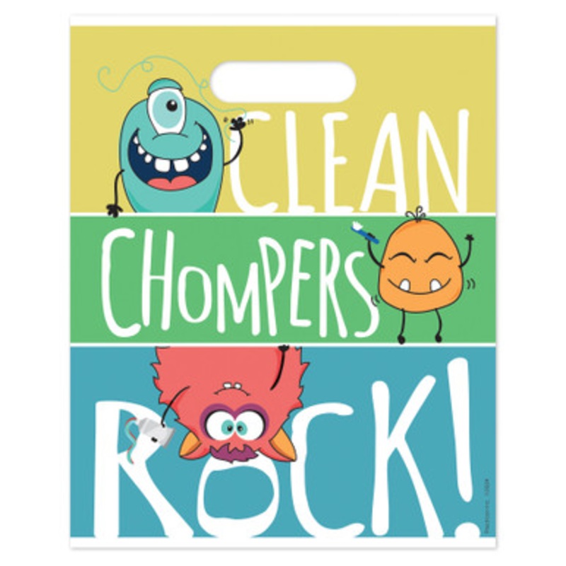8 x 10 Clean Chompers Rock Bags 100/Pack