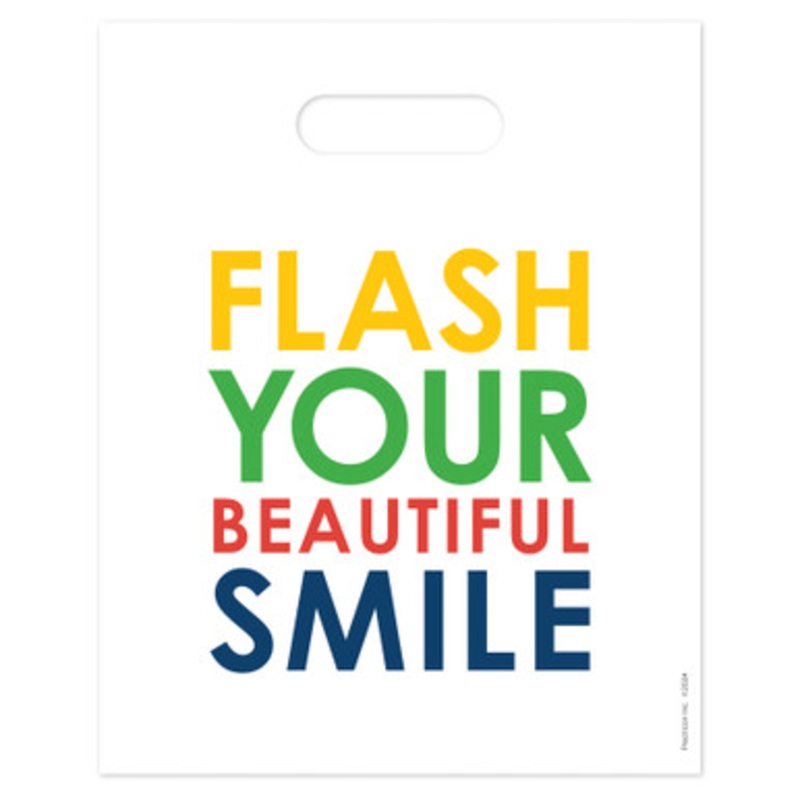 8 x 10 Flash Your Beautiful Smile Bags 100/Pack