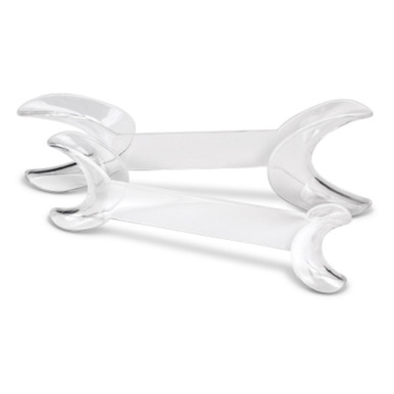 Clear Double Ended Cheek Retractor Set 4/Pack