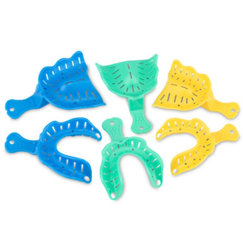 Disposable Edentulous Impression Trays Assortment 12/Pack