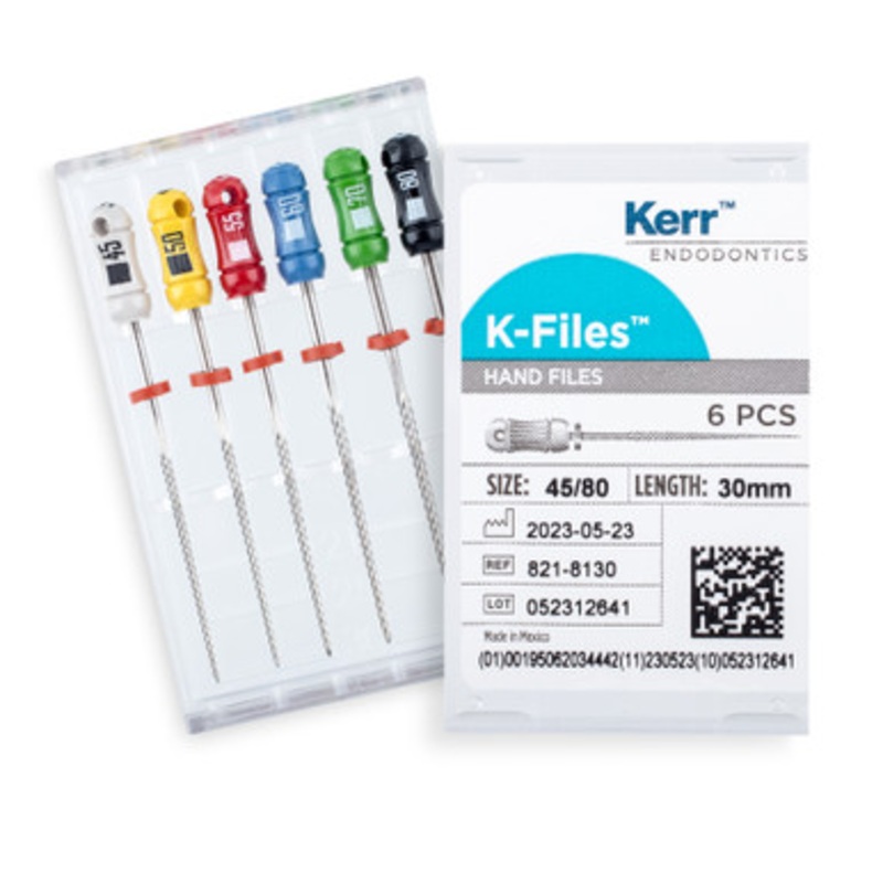 Kerr K-Files 30mm Series 2 Assorted 45/80 6/Pack