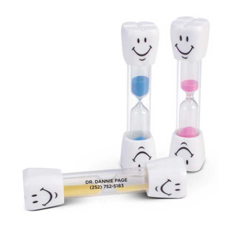 Personalized 2-Minute Happy Molar Sand Timers 40/Box