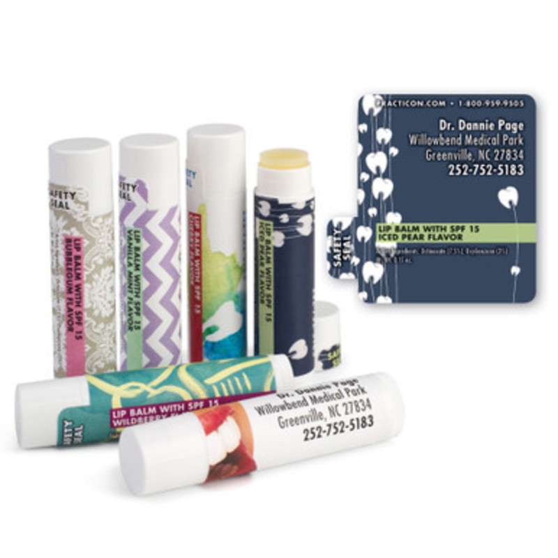 Personalized Flossing Molars Lip Balms 250/Pack