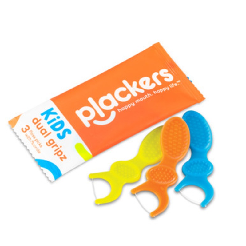 Plackers Kidz Dual Gripz Flossers Sample Packs 144/Pack