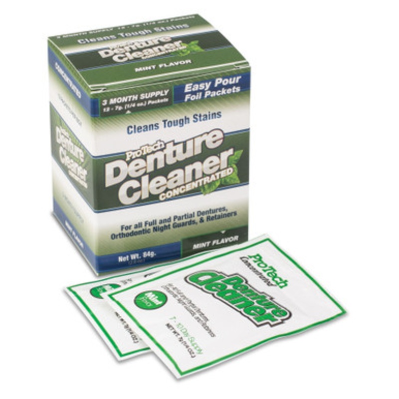 ProTech Prosthetic Cleaner Trial Size 36/Pack