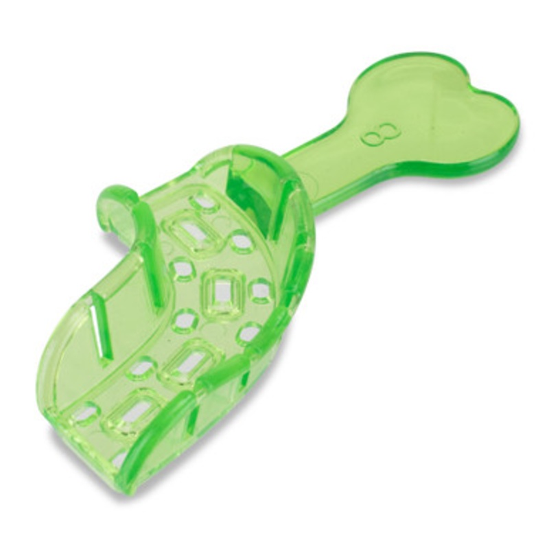 UNiPACK Color-Brite Quadrant UR/LI Impression Trays 12/Pack