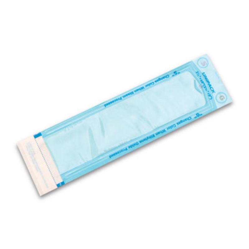 UNiPACK Self-Sealing Sterilization 2-3/4 x 10 Pouches 200/Box