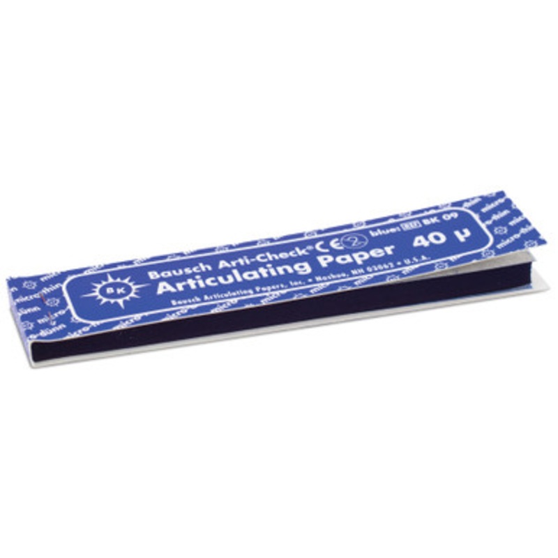 40 Micron Arti-Check Articulating Paper 200/Box