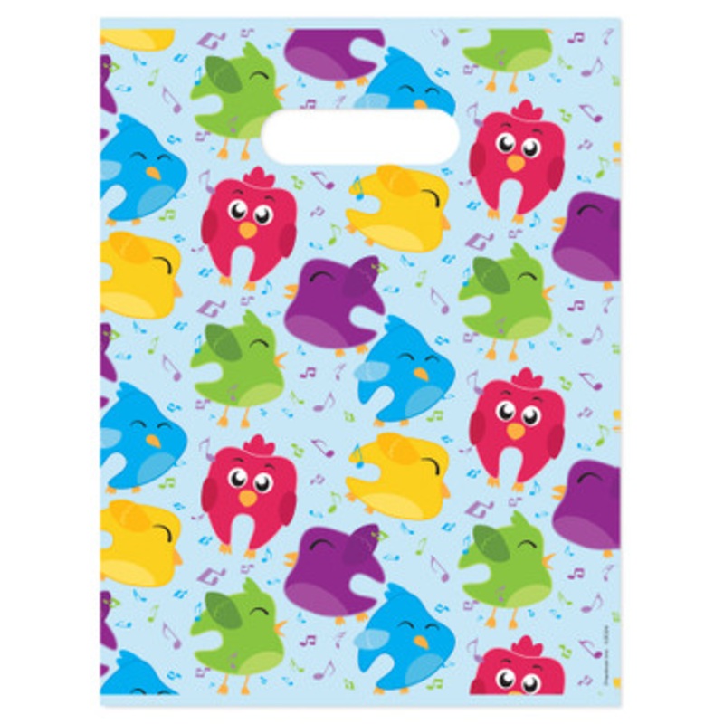 9 x 12 Tweety Molars Scatter Print Bags 100/Pack