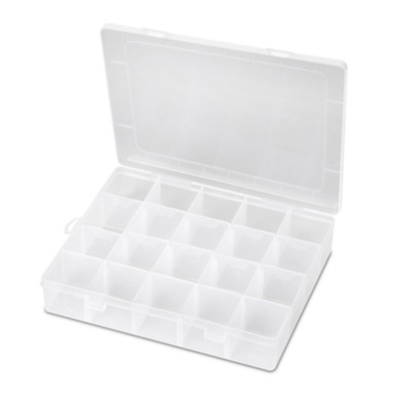 Deep 20 Compartments Grid Box