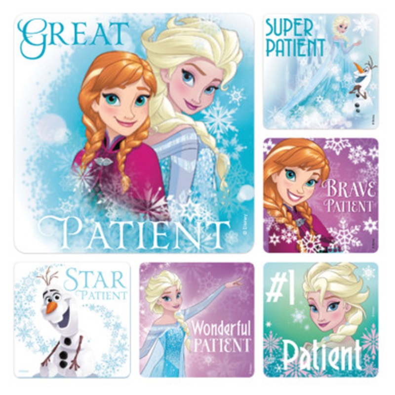 Disney Frozen Patient Stickers 100/Pack