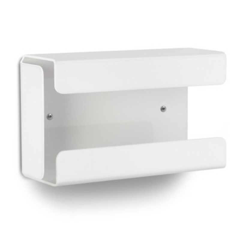 Easy-Fill White Glove Box Holder