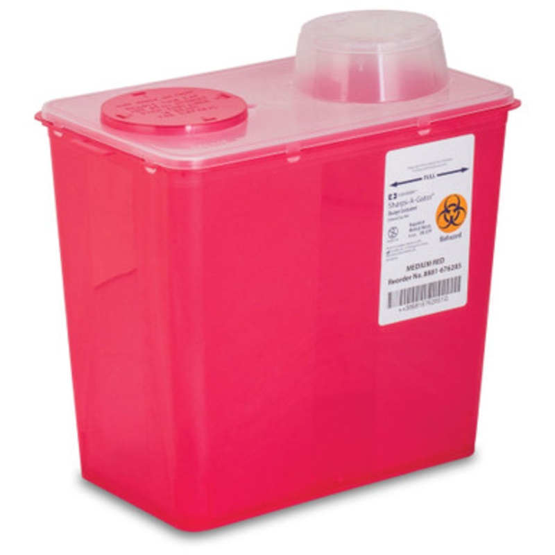 Sharps-A-Gator 8-Quart – 4 Pack 4/Pack