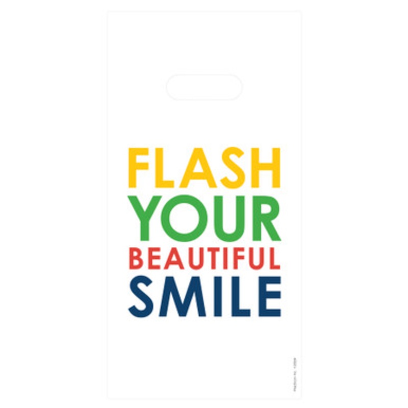 6 x 12 Flash Your Beautiful Smile Bags 100/Pack