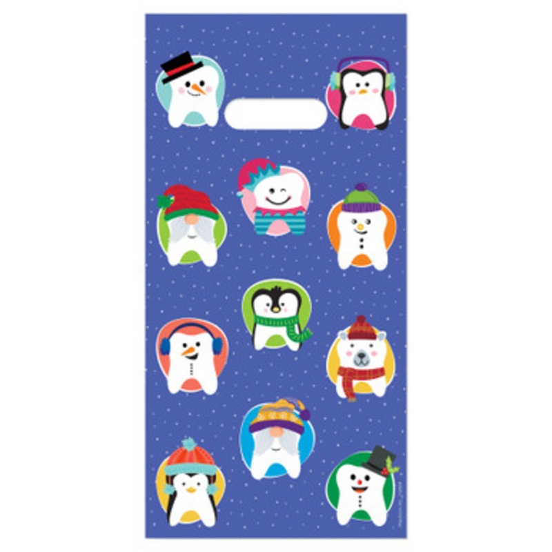 6 x 12 Frosty Friends Bags 100/Pack