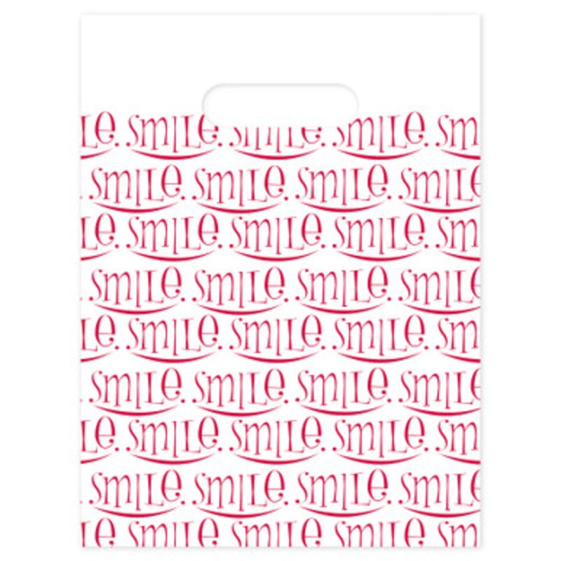 9 x 12 Scatter Smile Scatter Print Bags 100/Pack