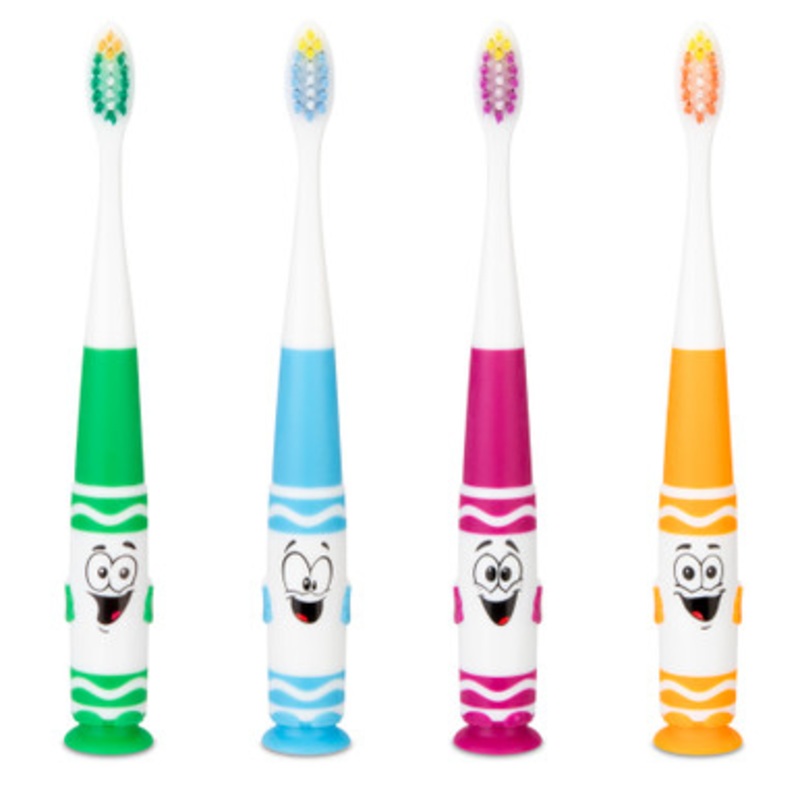 Crayola Pip-Squeaks Soft Child Toothbrush 12/Pack